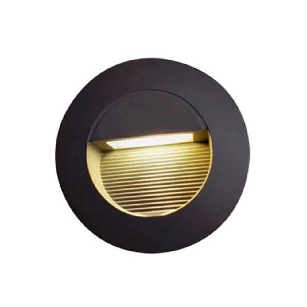 alba 3w led step light mini round