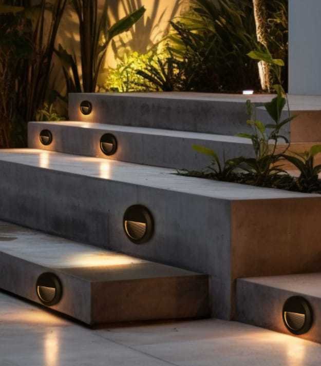 3557 (2) alba 3w led step light mini round