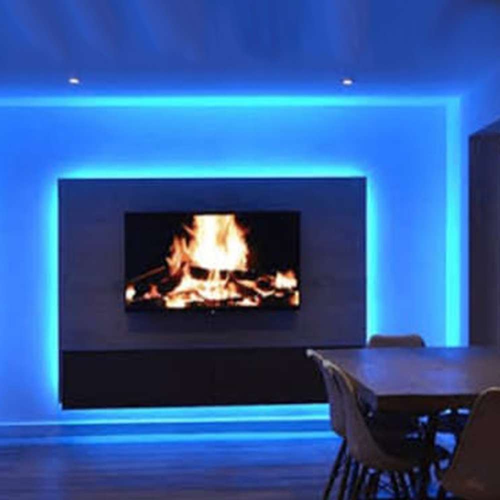 aqua blue led strip 24v 120led