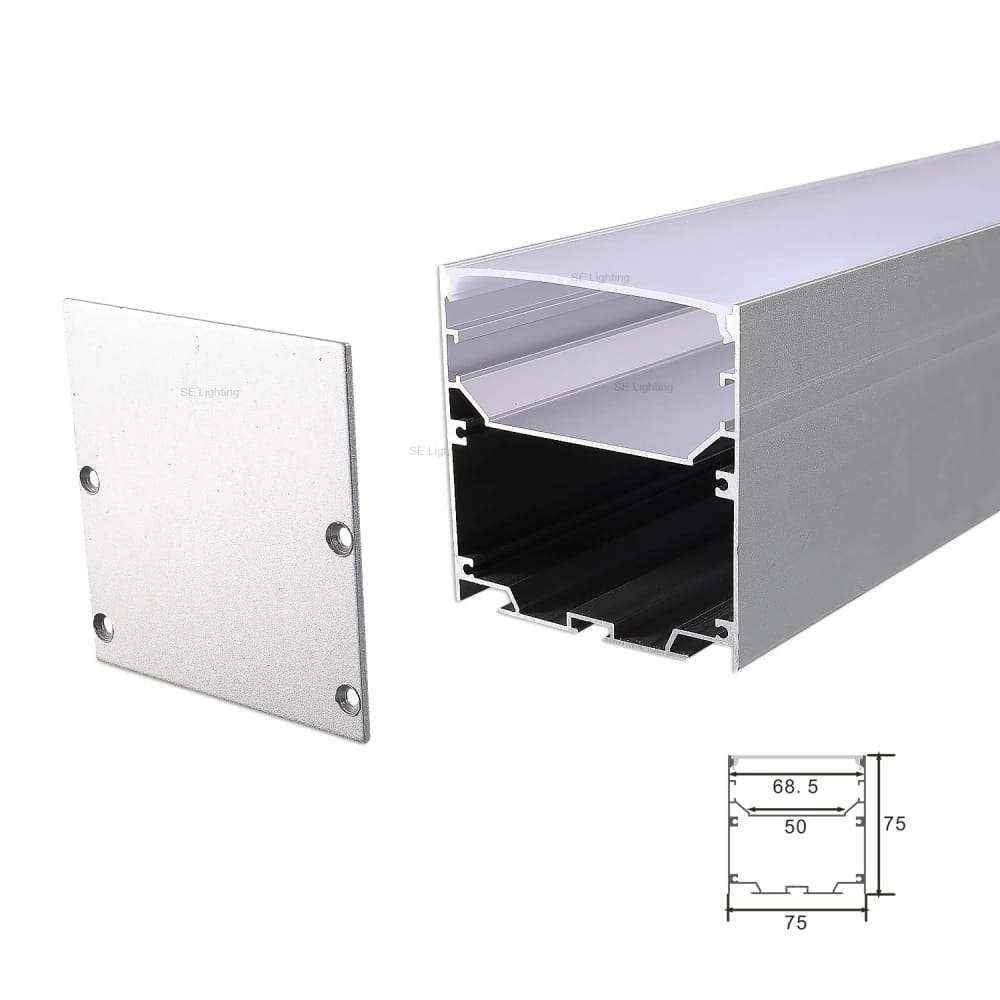 linear profile for surface mounted model