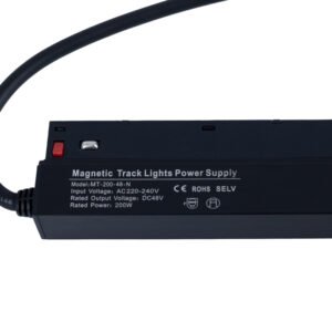 Magnetic Track Lights Power Battery Supply