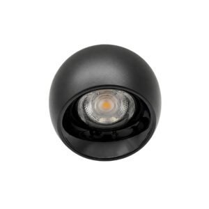 OVALUX Cylinder Light in matte black finish with modern cylindrical design, available in 7W, 12W, and 18W wattages for residential and commercial lighting applications Buy Online Premiume Lighitng Products From Alba Lighting Pakistan.